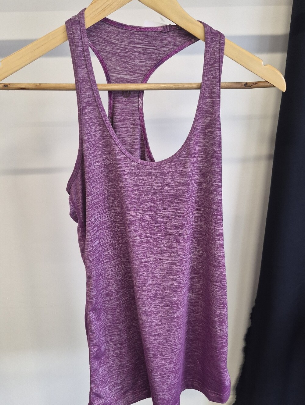 Purple Heather Racerback Lululemon Tank Top - Women
